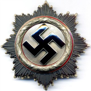 Германский крест в серебре